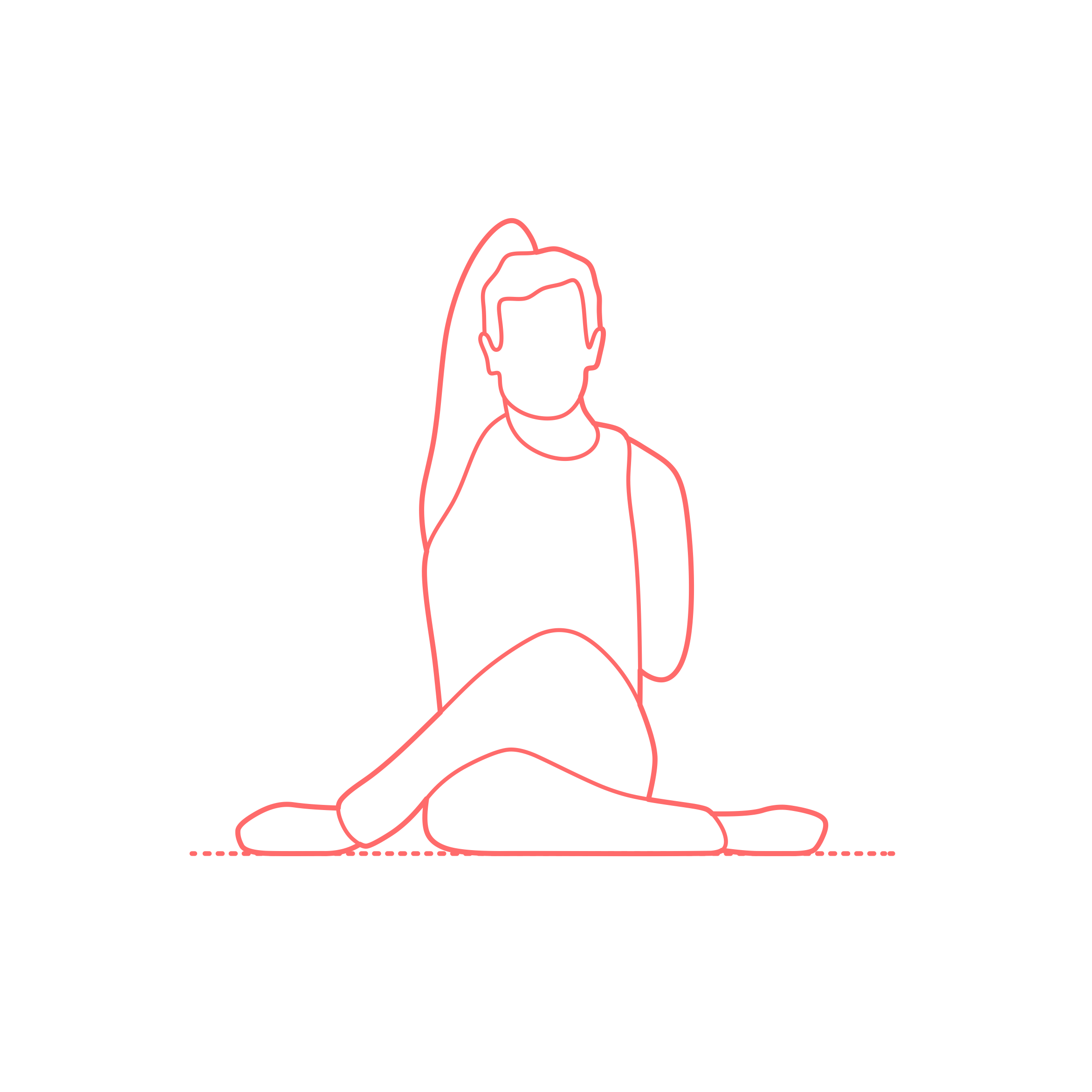 Humans Yoga Poses Cow Face Pose Stencil Svg Design File Free Vectors